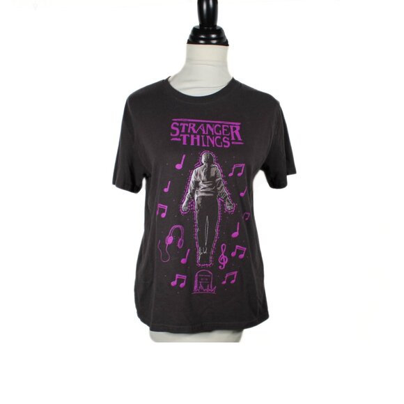 Stranger Things Max Floating Graphic Tee – Rare Season 4 Netflix Official – Unis - Picture 1 of 7